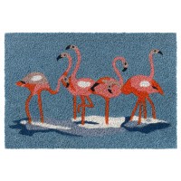Kokosfußmatte Ruco Print Flamingos