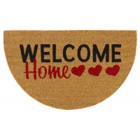 Kokosfußmatte Welcome Home Hearts 