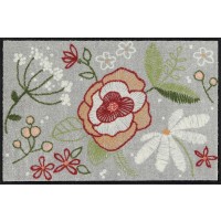 Fußmatte Stitch Flowers 50 cm x 75 cm