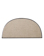 Fußmatte Uni sand halbmond 50x75cm