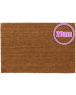 Maßanfertigung Kokosfußmatte natur 20mm