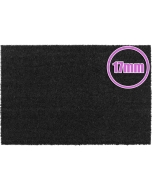 Maßanfertigung Kokosfußmatte schwarz 17mm