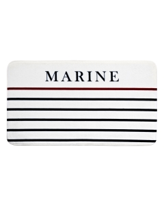 Badematte Marine weiß 45x75cm