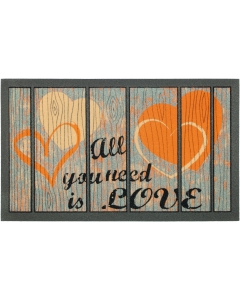 Fußmatte All You Need Is Love 40x68cm