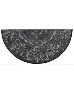 Fußmatte Amira grey halbrund