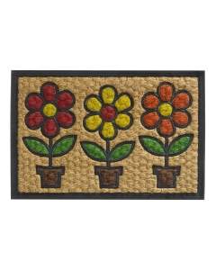 Fußmatte Boucara Decor Flower Pots 40x60cm