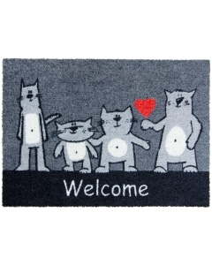 Fußmatte Clean Keeper Comic cats 50x70cm