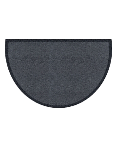 Fußmatte Clean Keeper dunkelgrau halbrund 50x80cm