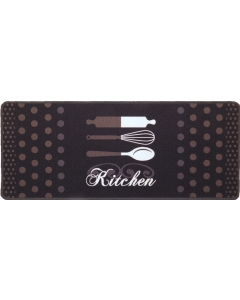 Fußmatte Deco-flair kitchen grau anthrazit 50x120cm