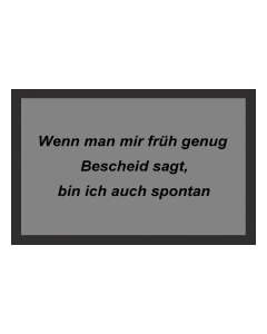 Fußmatte Deco & Wash Spontan