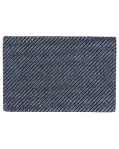 Fußmatte Diagonal blau 50x80cm