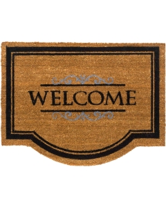 Fußmatte E-Coco Classic Welcome Natural 60x80cm