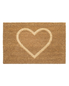 Fußmatte E-Coco Embossed Heart 40x60cm