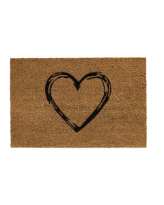 Fußmatte E-Coco Print Heart 40x60cm