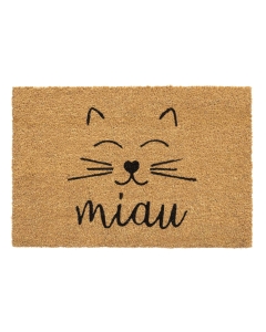 Fußmatte E-Coco Print Miau 40x60cm
