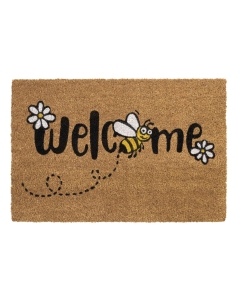 Fußmatte E-Coco Print Welcome Bee 40x60cm