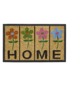 Fußmatte Fun Decor home flowers 45x75cm