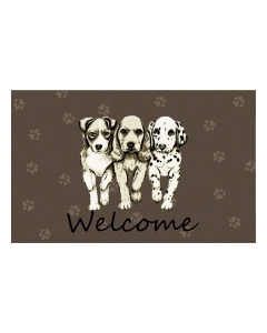 Fußmatte Gallery Hunde Welcome 44x67cm