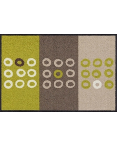 Fußmatte Geometric Dots Green 50x75cm