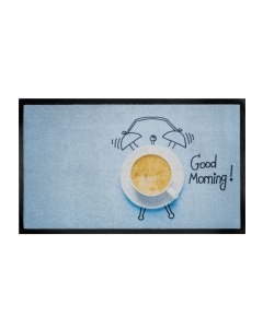Fußmatte Image Good Morning blau 45x75cm