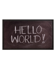 Fußmatte Image hello world 45x75cm