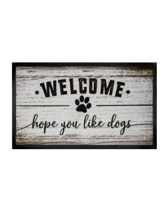 Fußmatte Image Hope You Like Dogs 45x75cm