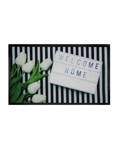 Fußmatte Image Welcome Home Stripes 45x75cm