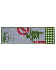 Fußmatte Kitchen Guard olives 50x150cm