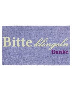 Fußmatte Kokos Bitte Klingeln 44x74cm