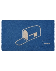 Fußmatte Kokos Mailbox Blue 44x74cm