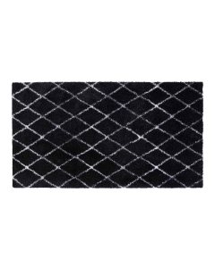Fußmatte Lima Berber schwarz 67x120cm