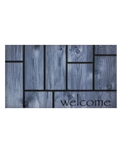 Fußmatte Master Tiles gray welcome 45x75cm
