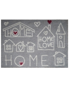 Fußmatte Mikrofaser Home Heart Stone 50x70cm