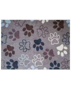 Fußmatte Mikrofaser Paw Pattern 50x70cm