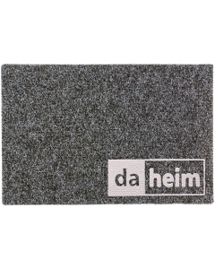 Fußmatte Noblesse daheim anthrazit 40x60cm