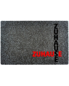 Fußmatte Noblesse Zuhause anthrazit 40x60cm