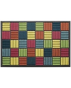 Fußmatte Parkett bunt 60x90cm