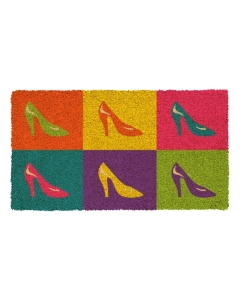 Fußmatte Pop art pumps Kokos 45x75cm