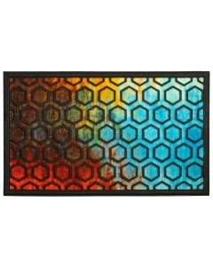 Fußmatte PORTACOLOR Wabe bunt 45x75cm
