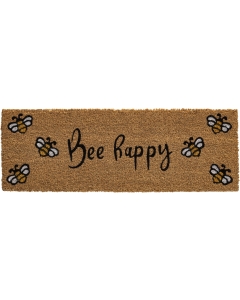 Fußmatte Ruco Print Bee Happy 26x75cm