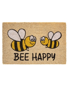 Fußmatte Ruco Print Bee Happy 40x60cm