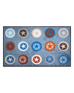 Fußmatte Star Circles 75x120cm