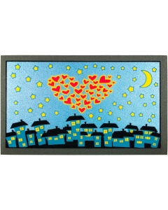Fußmatte Sternenhimmel 40x68cm