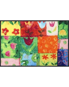 Fußmatte Tulpenpatchwork 50x75cm