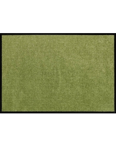 Fußmatte Uni olivgrün 60x180