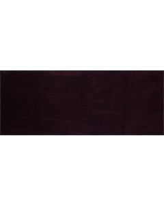 Fußmatte Uni pflaume rechteckig 75x190cm