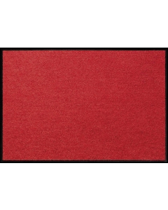 Fußmatte Uni rot rechteckig 75x120cm