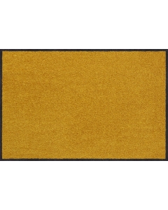 Fußmatte Uni safran 50x75cm
