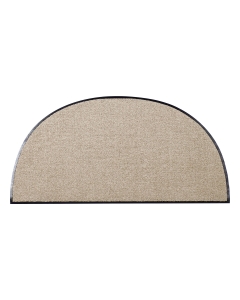 Fußmatte Uni sand halbmond 50x75cm