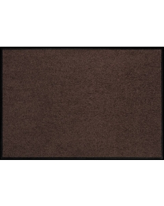 Fußmatte Uni schokobraun rechteckig 60x180cm